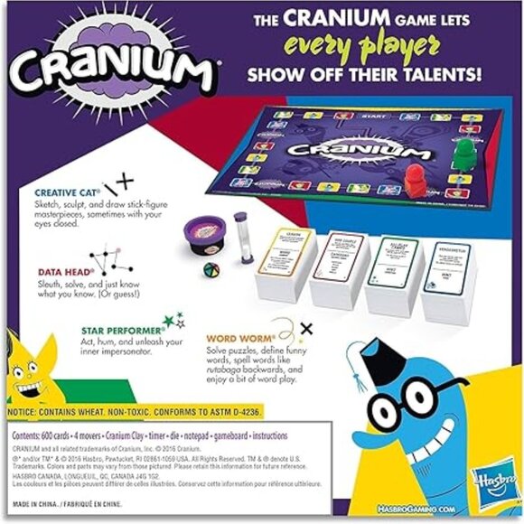 Cranium Everyone Shines Hasbro Board Game New Sealed (English Version) - Picture 10 of 15